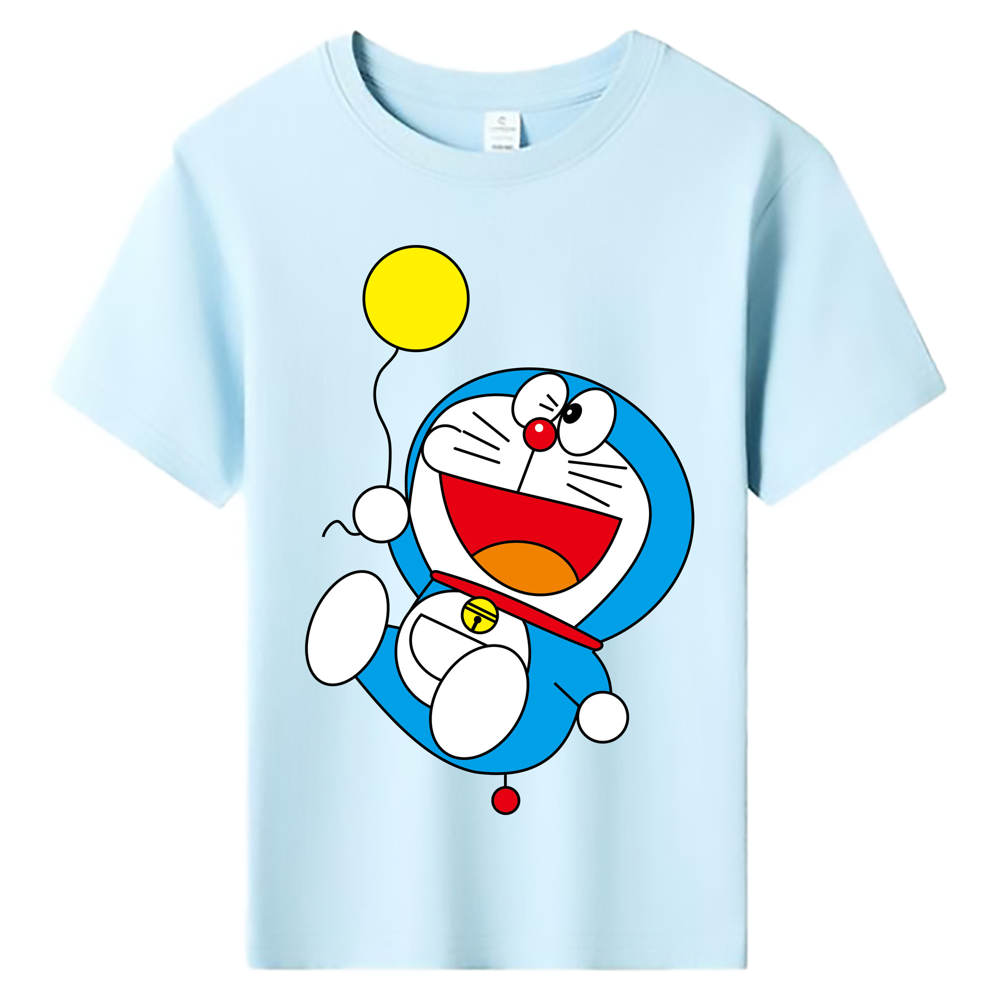 （画像用） ドラえもん Doraemon 綿100％キッズTシャツ（フロントプリント）
